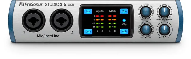 presonus-studio-26-interface-audio-usb-192-khz-2-pr-amplis image 1