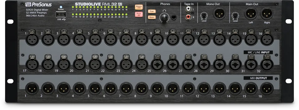 presonus-studiolive-rml32ai-table-de-mixage-num-rique-rack-32-canaux image 1