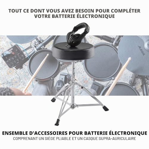 alesis-drum-essentials-bundle-pack-si-ge-casque-batterie image 7