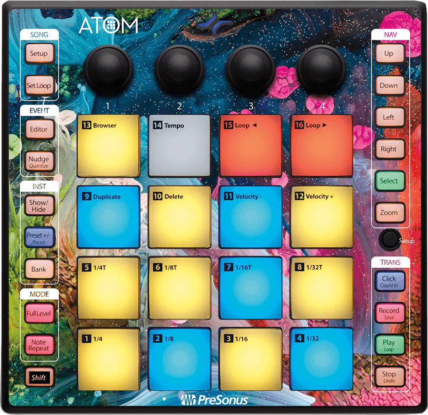 presonus-atom-skins-vinyle-adh-sif-gris-contr-leur-midi image 5