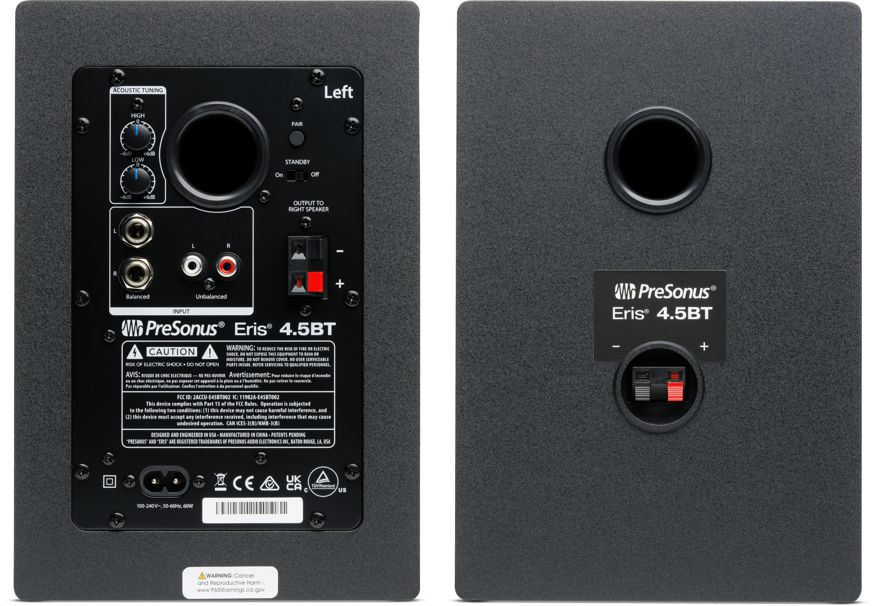 presonus-eris-4-5bt-2nd-gen-moniteurs-studio-bluetooth-noir image 2