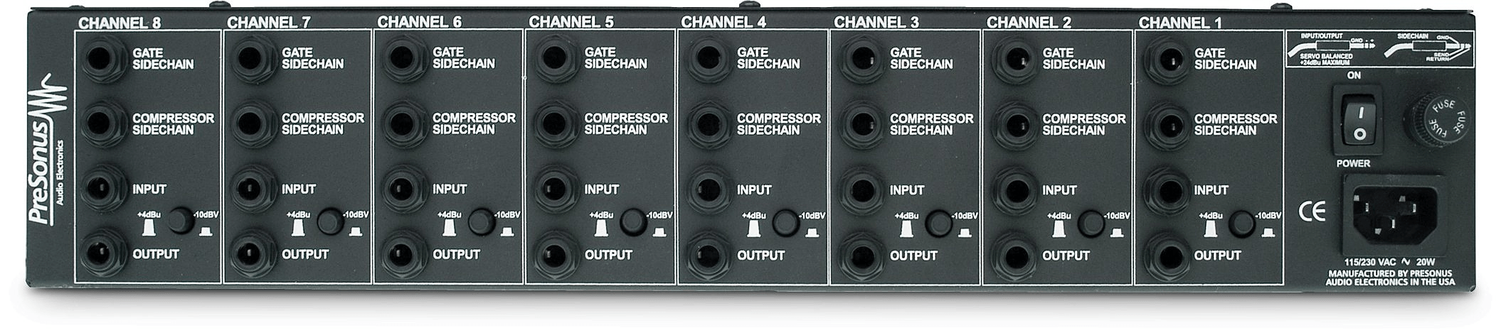 presonus-digimax-acp88-compresseur-limiteur-8-canaux image 1