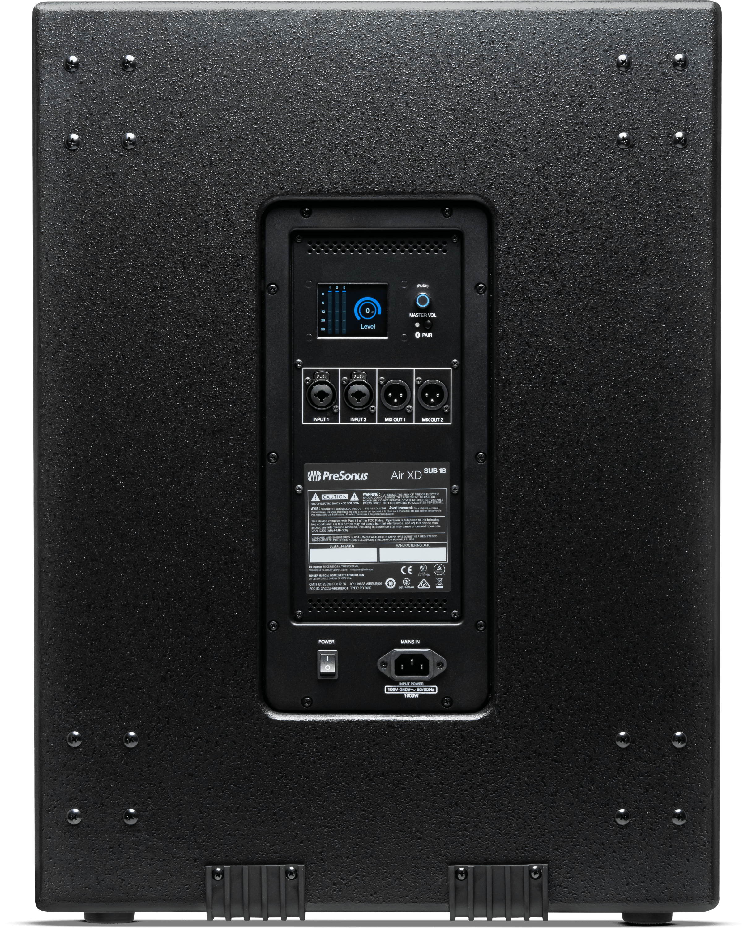 presonus-air-xd-sub-18-caisson-18-actif-2000-w-bluetooth image 2