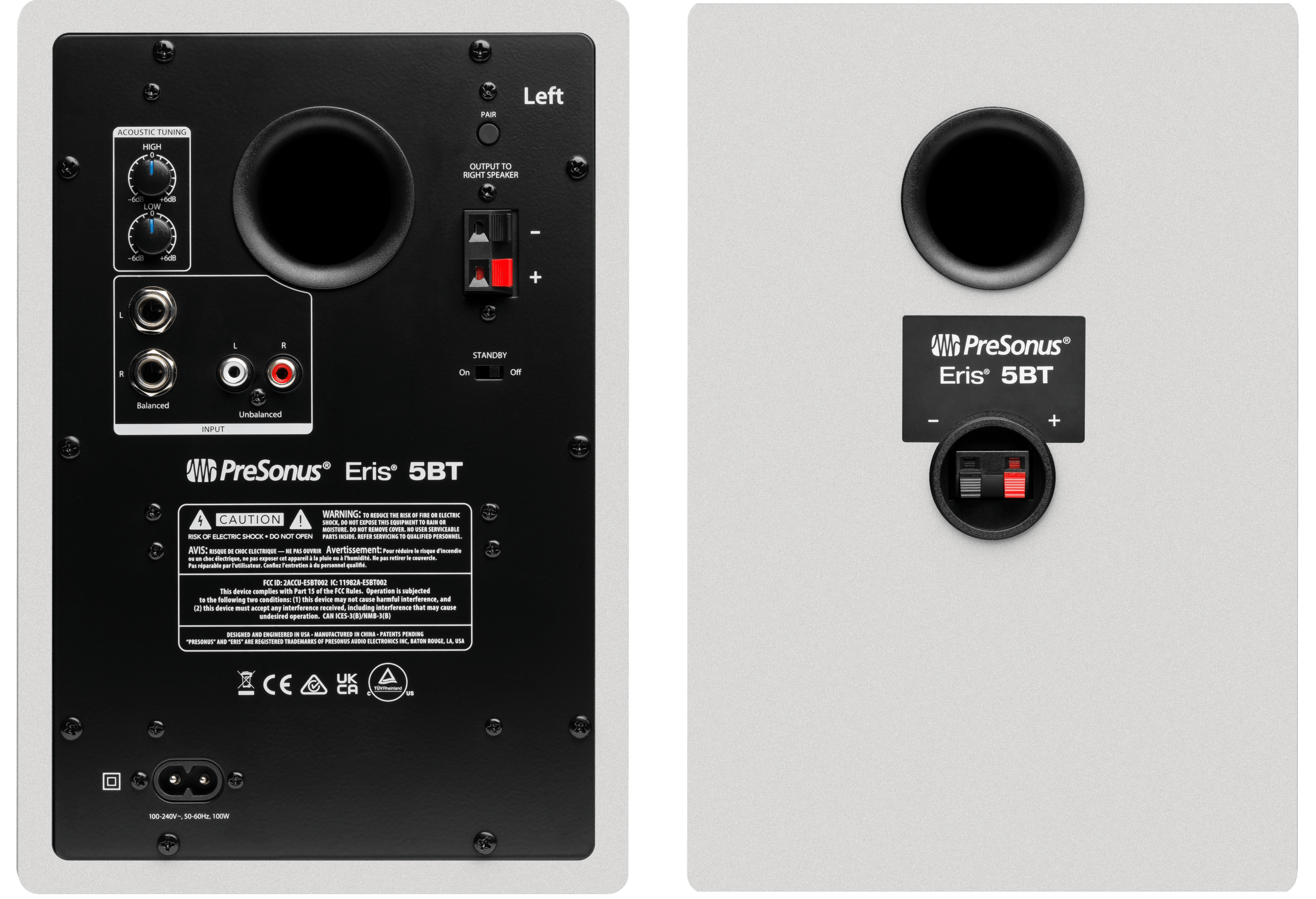 presonus-eris-5bt-2nd-gen-moniteur-studio-bluetooth-noir-paire image 4