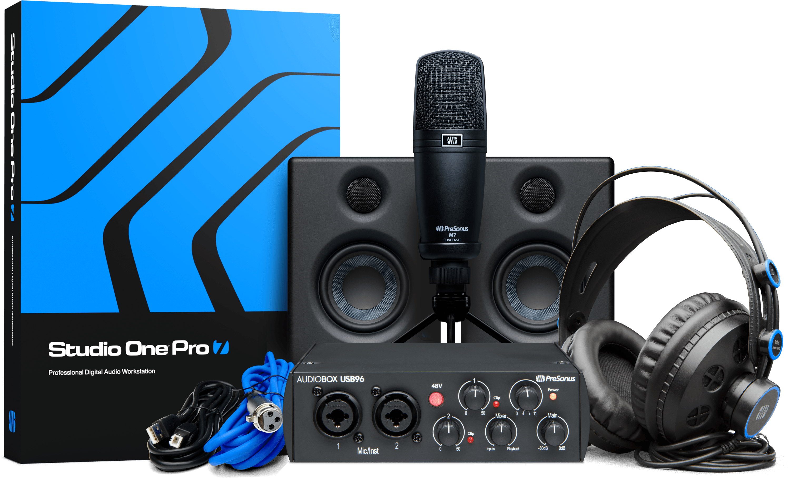 presonus-audiobox-usb-96-studio-ultimate-bundle-25e-anniversaire-kit image 1
