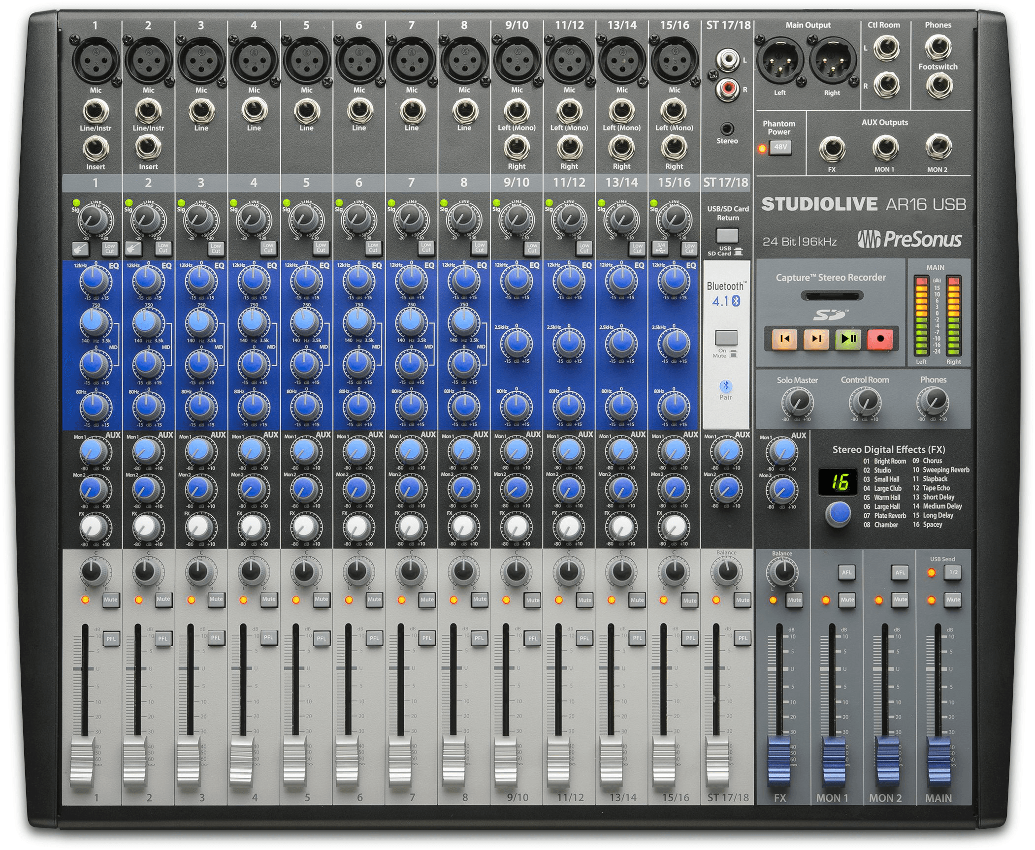 presonus-studiolive-ar16-usb-table-de-mixage-18-canaux image 1