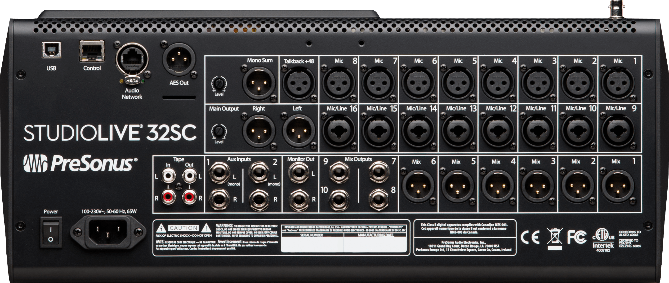 presonus-studiolive-32sc-console-mixage-num-rique-40-canaux-rack image 2