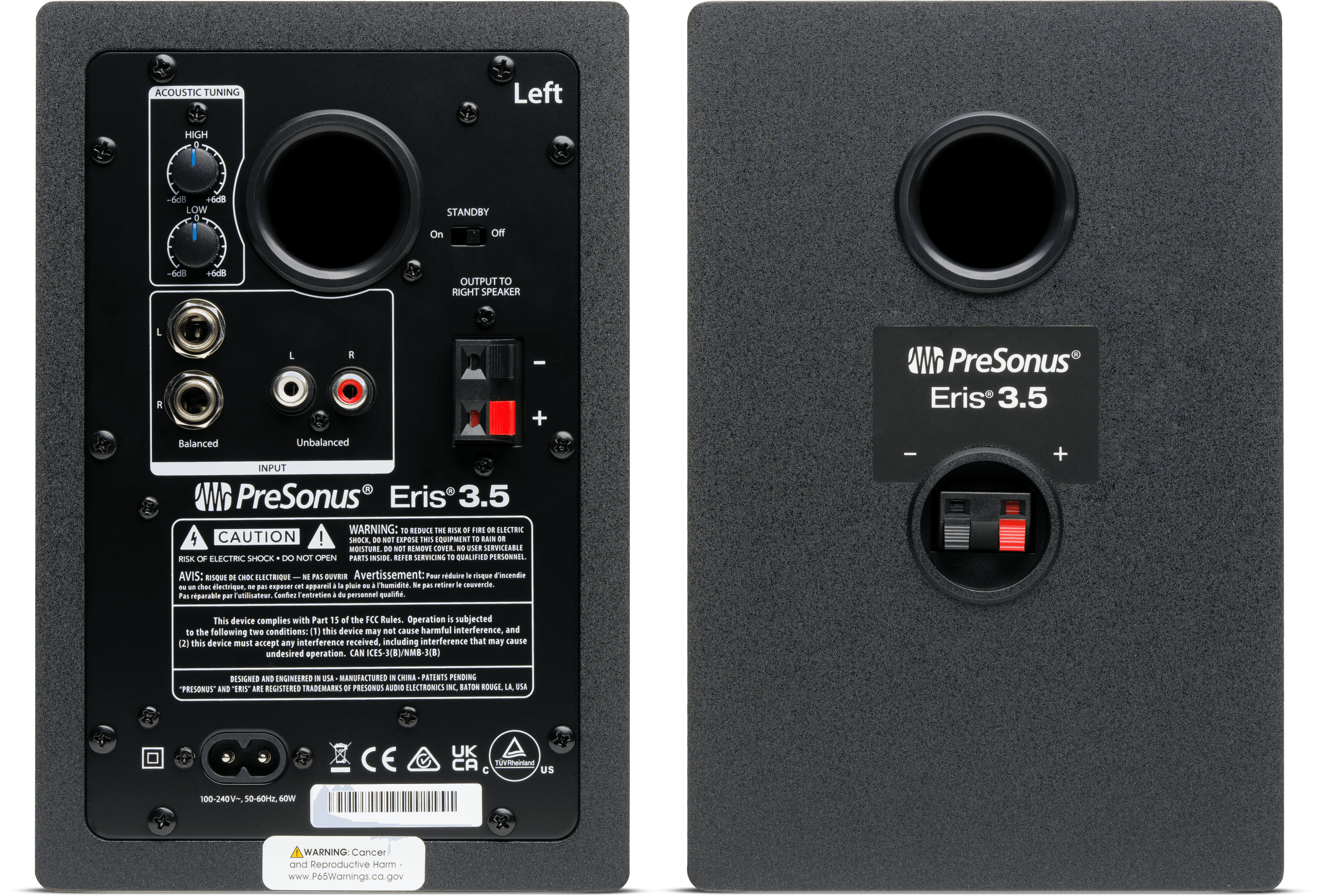 presonus-eris-3-5-2nd-gen-enceinte-monitoring-noire-paire image 2