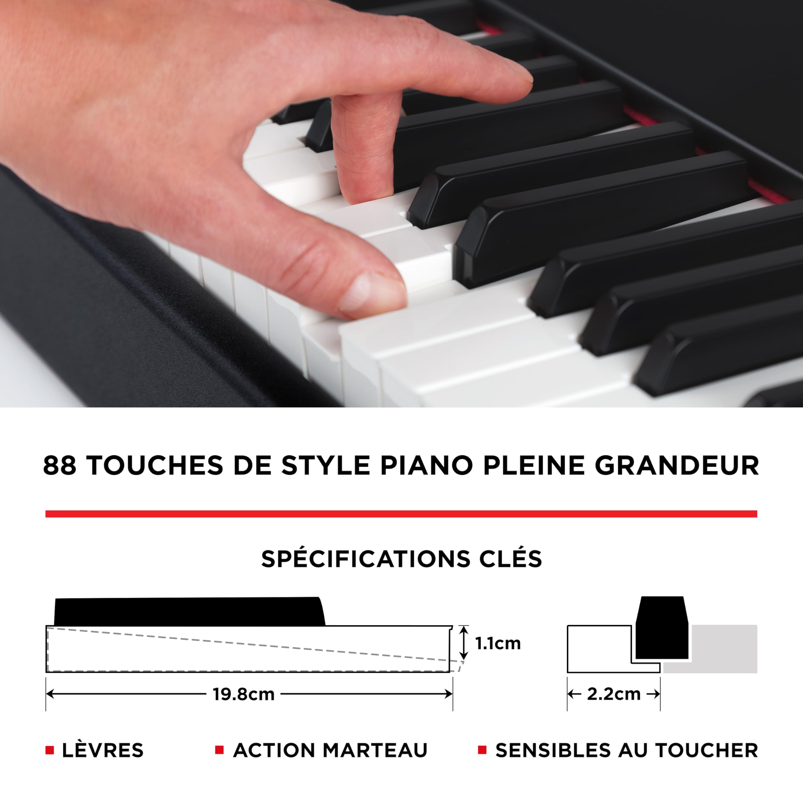 m-audio-hammer-88-clavier-midi-88-touches-marteau image 2