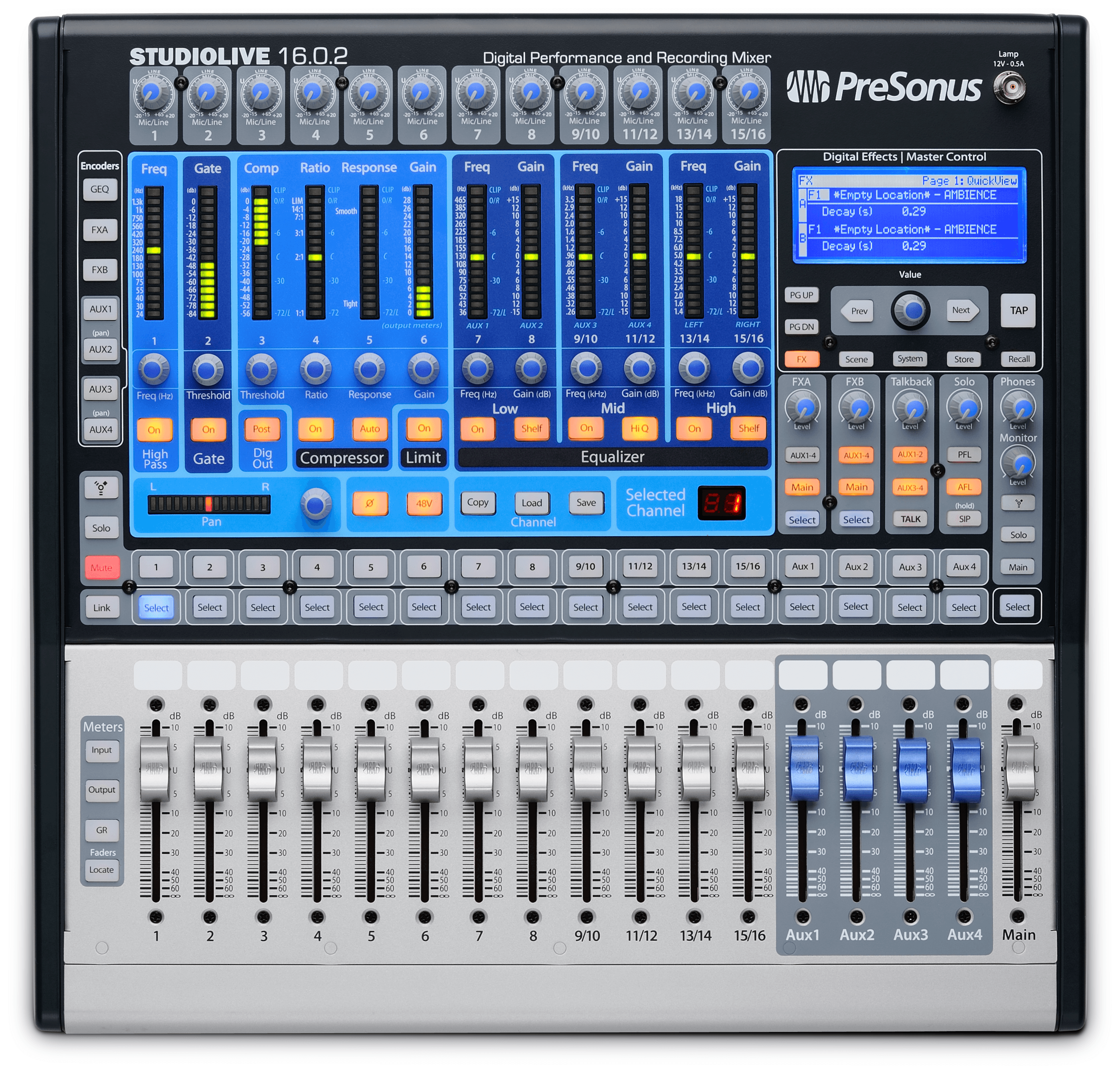 presonus-studiolive-16-0-2-console-mixage-num-rique-16-voies-dsp image 1